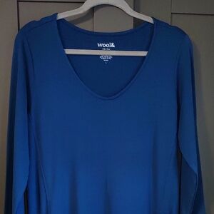 Wool& Blue Long Sleeve Dress